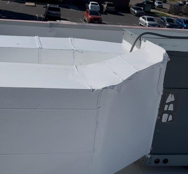 Seam Repair & Silicone Coating for Commercial AC Ducts – Ogden, Utah