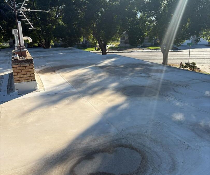 Roof Inspection Reveals Hail Damage on TPO System – Tremonton, Utah