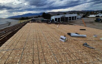Wind-Damaged Metal Roof Repaired on Horse Barn in Lehi, Utah