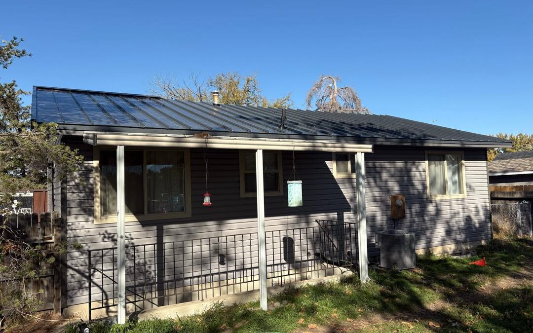 Metal Roof, Siding, Soffit & Fascia Upgrade in West Valley, Utah.