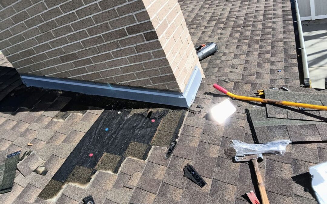 Chimney Leak Repair Completed in West Valley, Utah, Proper Flashing Installed for Long-Term Protection