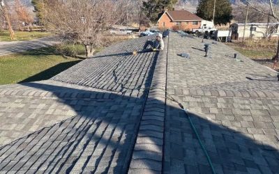 Roof Tear-Off & Replacement Completed in Bear River City, Utah.