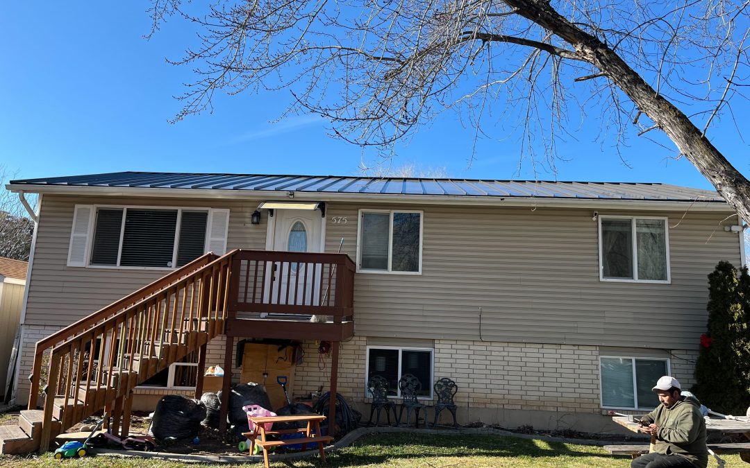 Roof Tear-Off & Metal Roof Installation Completed in Springville