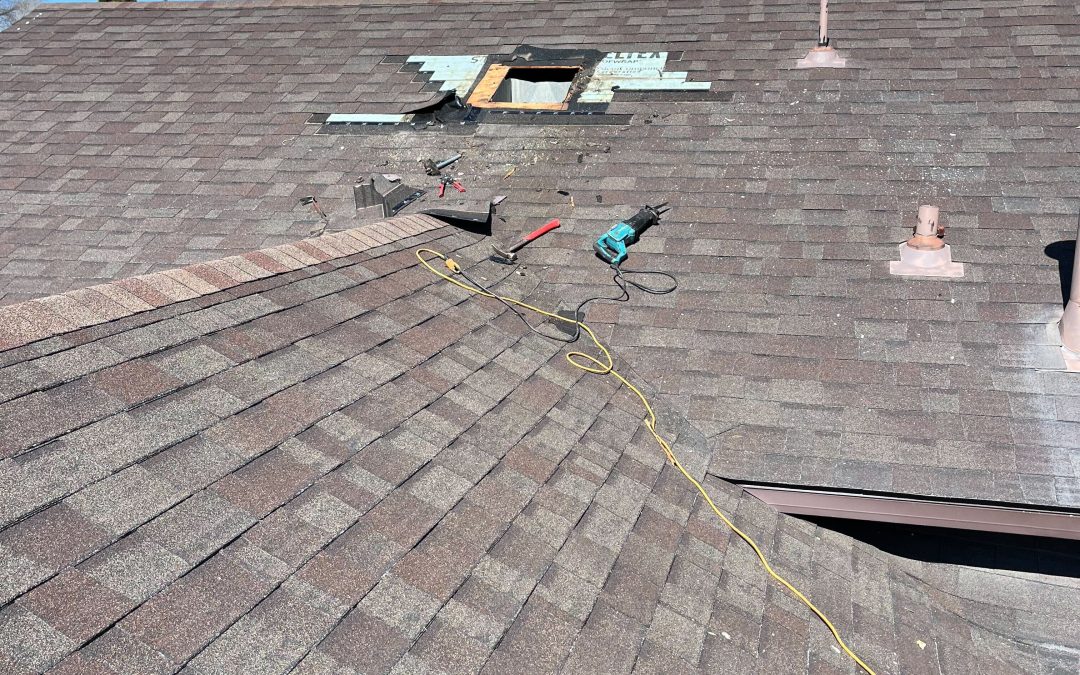 Swamp Cooler Removal and Roof Patch in Brigham City, Utah