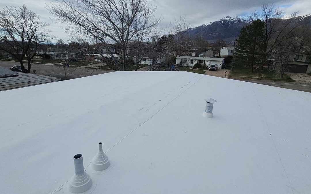 New 80 Mil TPO Roof Installation