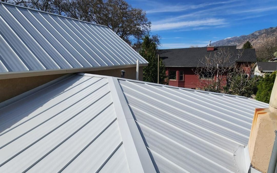 New Standing Seam Metal Roof Installed in Brigham City, Utah