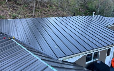 New Dark Bronze Metal Roof Installed in Salt Lake City, Utah