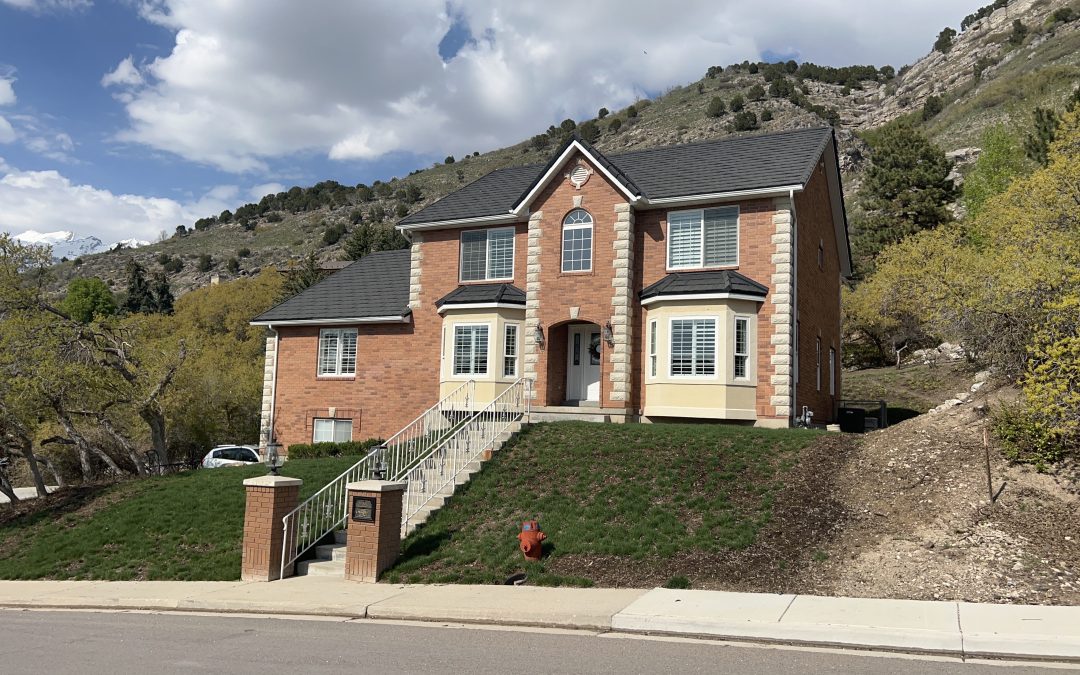 New DECRA Stone-Coated Steel Roof Installed in Orem, Utah.