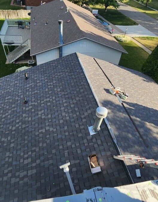 New CertainTeed Swift Shingle Roof Installed in Roy, Utah.
