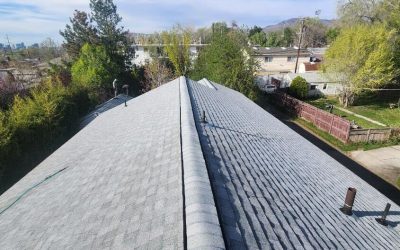 New CertainTeed Landmark Silver Birch Roof Installed in Salt Lake City, Utah.