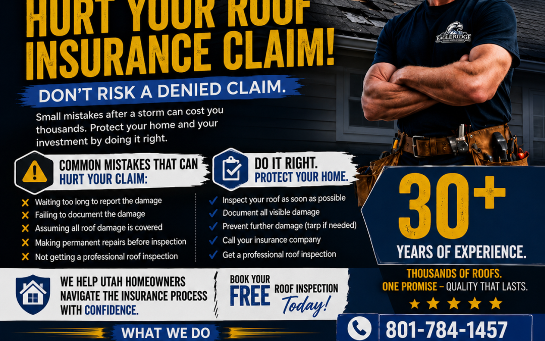 The Mistake That Can Hurt Your Roof Insurance Claim