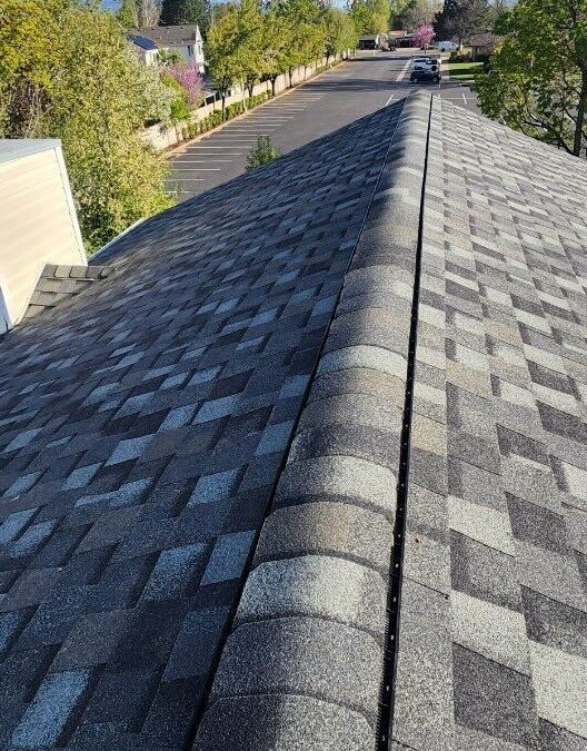 Complete Roof Replacement with CertainTeed Landmark Thunderstorm Gray Shingles.