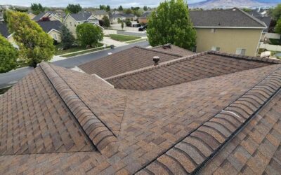 New CertainTeed Shingle Roof & Ridge Vent Installation Completed in Saratoga Springs, Utah.