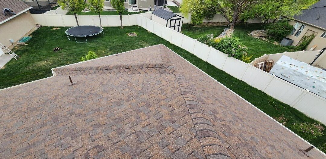 New CertainTeed Shingle Roof Installed in Saratoga Springs, Utah.